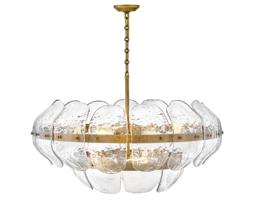 Lillia FR30516HB - Large Drum Chandelier - Bronze