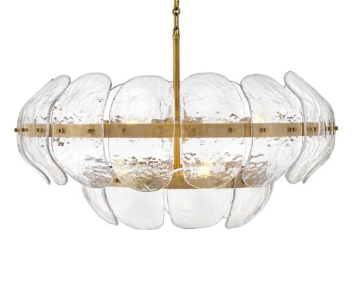 Lillia FR30516HB - Large Drum Chandelier - Bronze