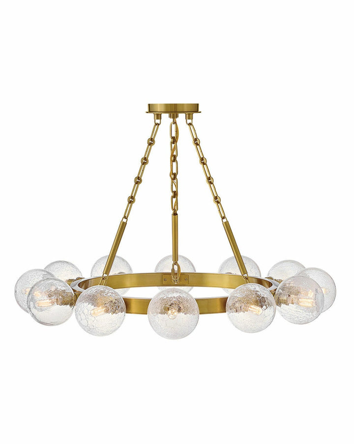 Coco FR30524LCB Medium Single Tier Chandelier - Bronze