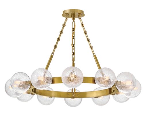 Coco FR30524LCB Medium Single Tier Chandelier - Bronze