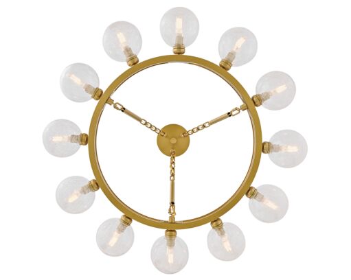 Coco FR30524LCB Medium Single Tier Chandelier - Bronze