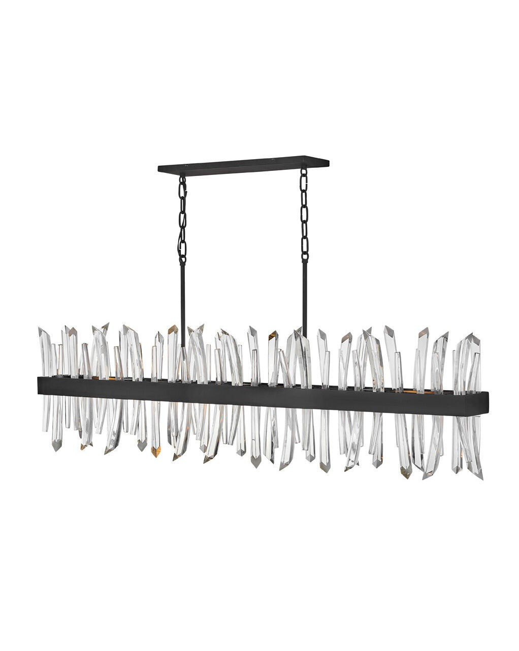 Revel FR30909BLK - Large Six Light Linear - Black