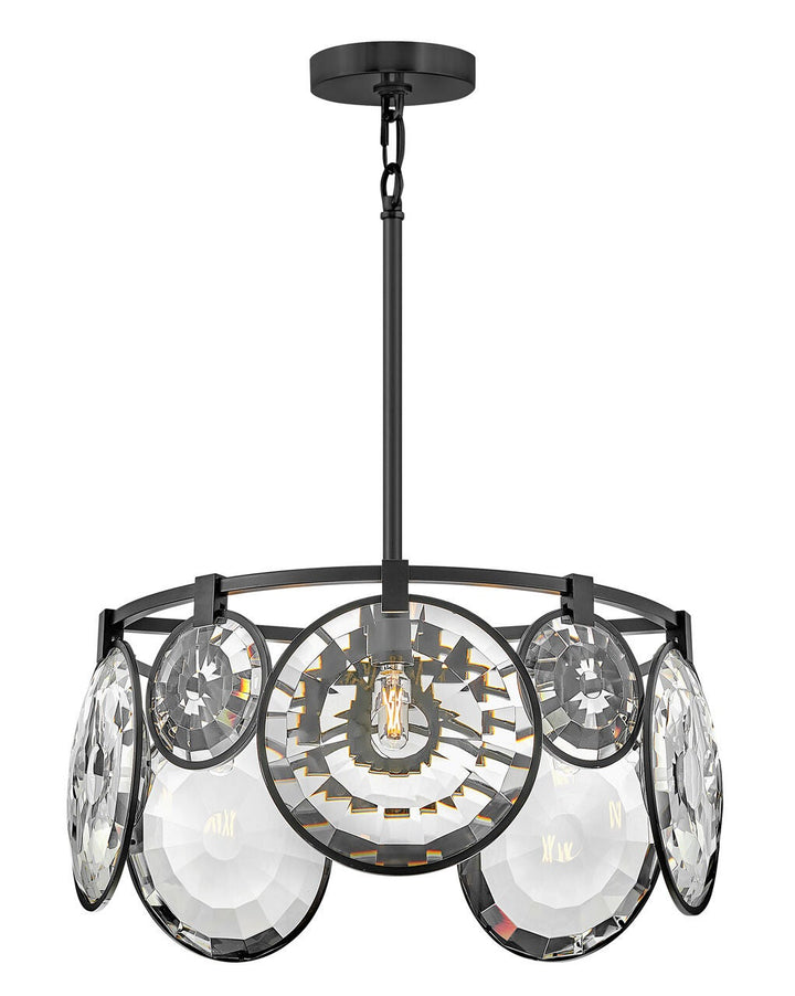 Nala FR31263BLK Small Convertible Chandelier