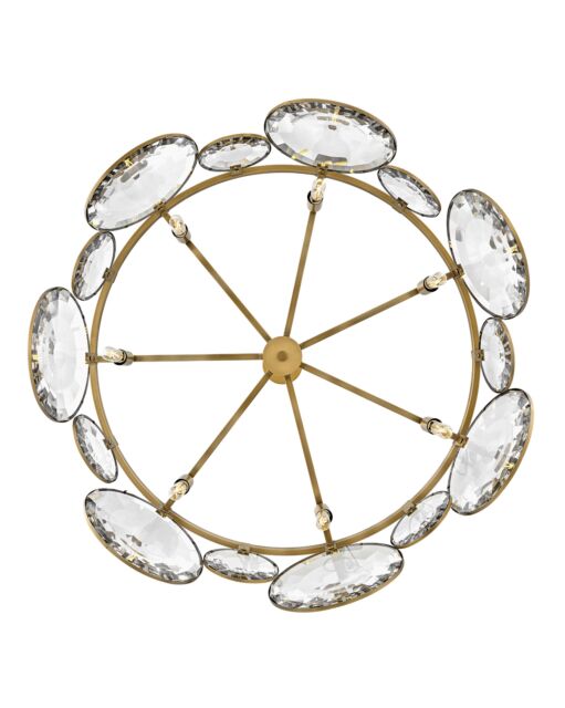 Nala FR31265HBR - Medium Drum Chandelier - Bronze