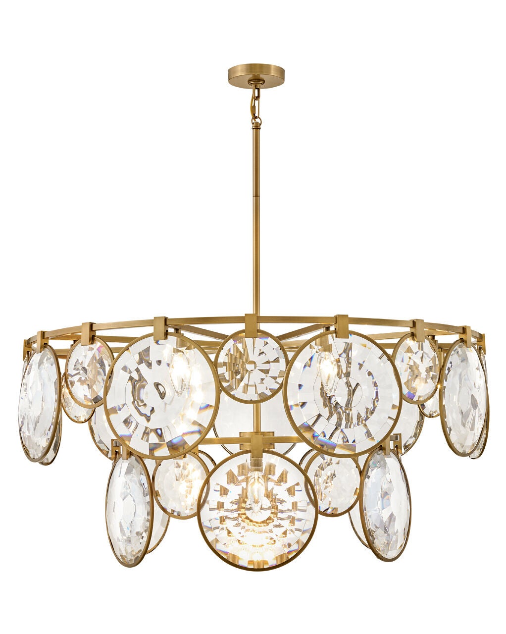 Nala FR31268HBR - Large Multi Tier Chandelier - Bronze