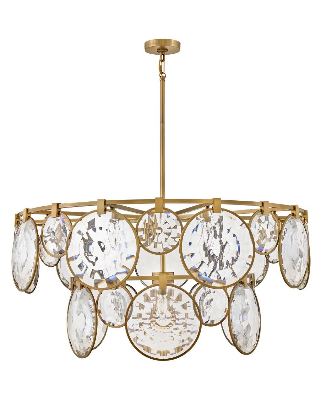 Nala FR31268HBR - Large Multi Tier Chandelier - Bronze