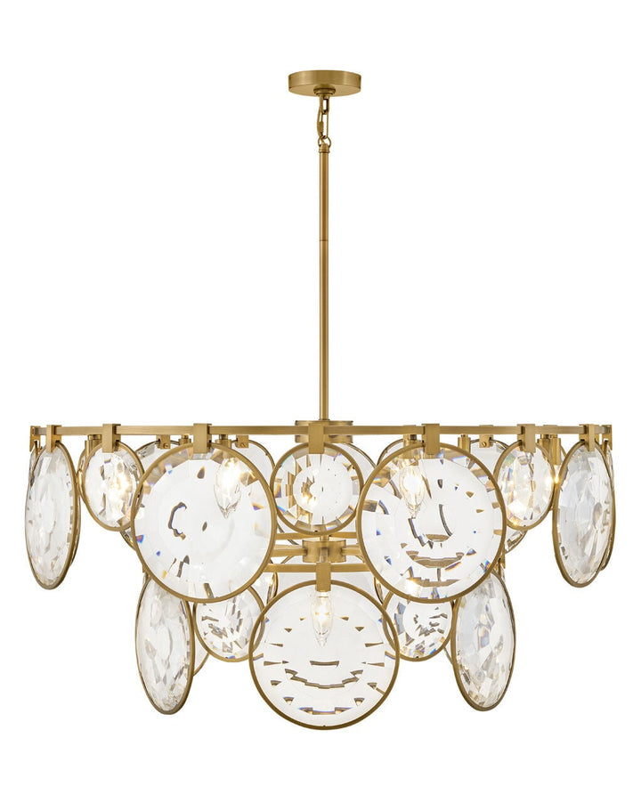 Nala FR31268HBR - Large Multi Tier Chandelier - Bronze