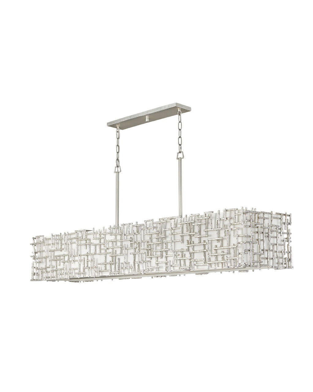 Farrah FR33109SLF - Large Ten Light Linear - Silver