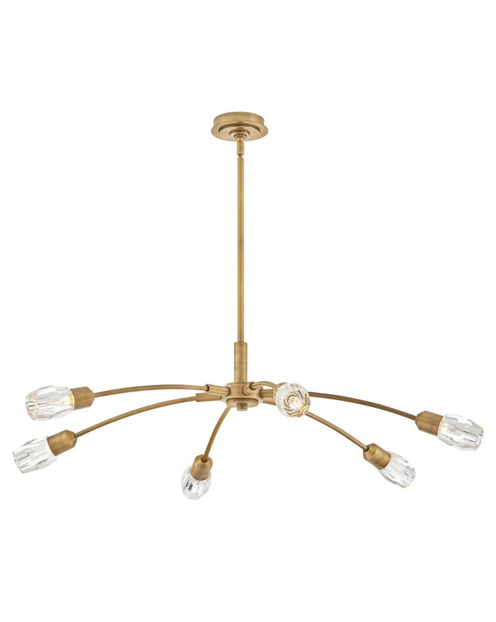 Atera FR33326HB - Large Single Tier Chandelier - Bronze