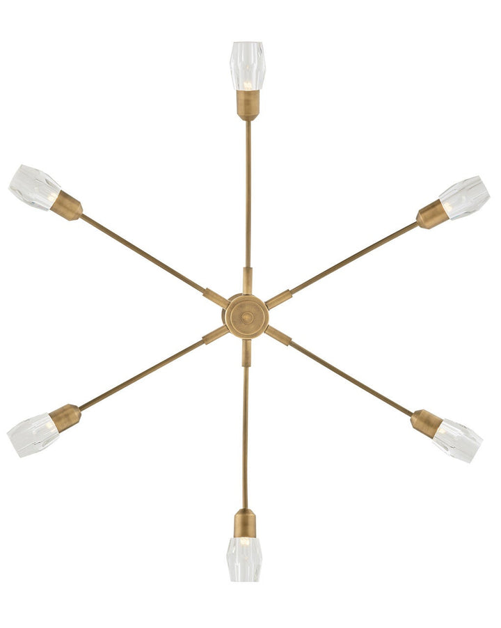 Atera FR33326HB - Large Single Tier Chandelier - Bronze