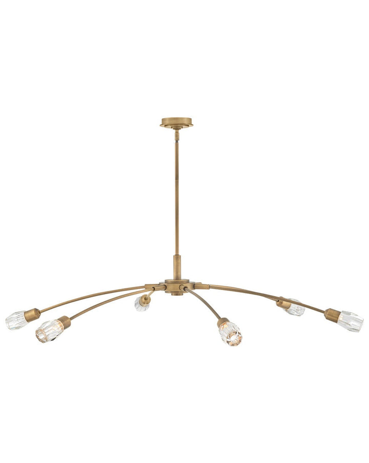 Atera FR33328HB - Extra Large Single Tier Chandelier - Bronze