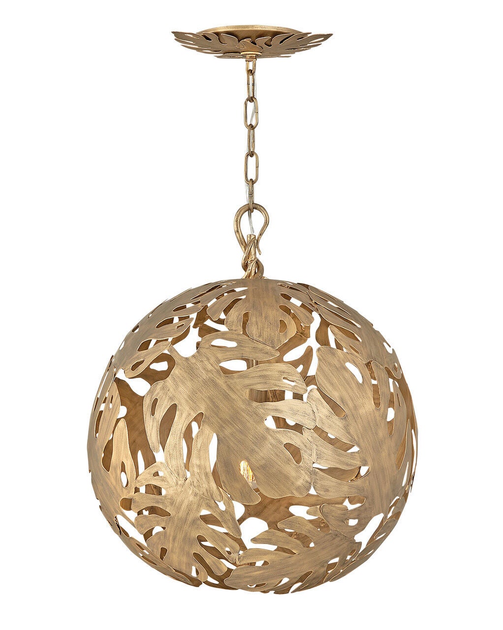 Botanica FR35108BNG - Medium Orb Chandelier - Gold