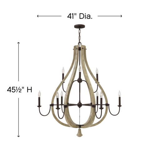 Middlefield FR40578IRR - Large Open Frame Two Tier - Grey