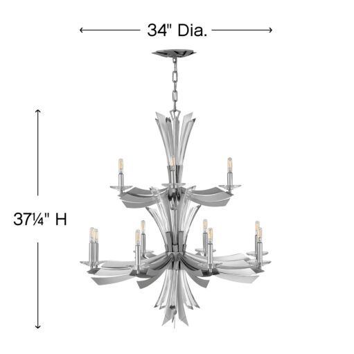 Vida FR40909GG - Multi Tier - Silver