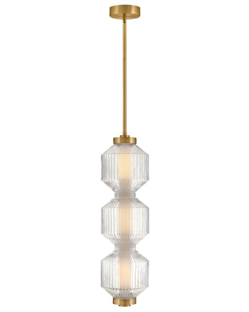 Reign FR41467LCB - Small LED Convertible Pendant - Copper