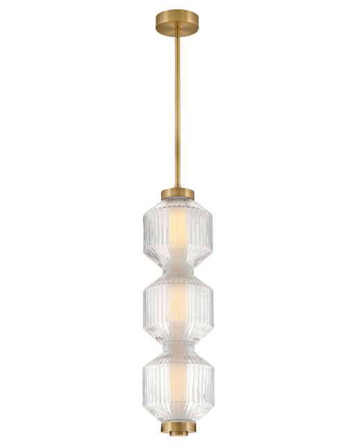 Reign FR41467LCB - Small LED Convertible Pendant - Copper