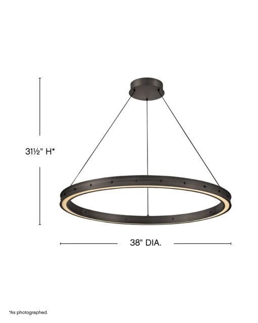 Althea FR41476SK - Large Chandelier - Black