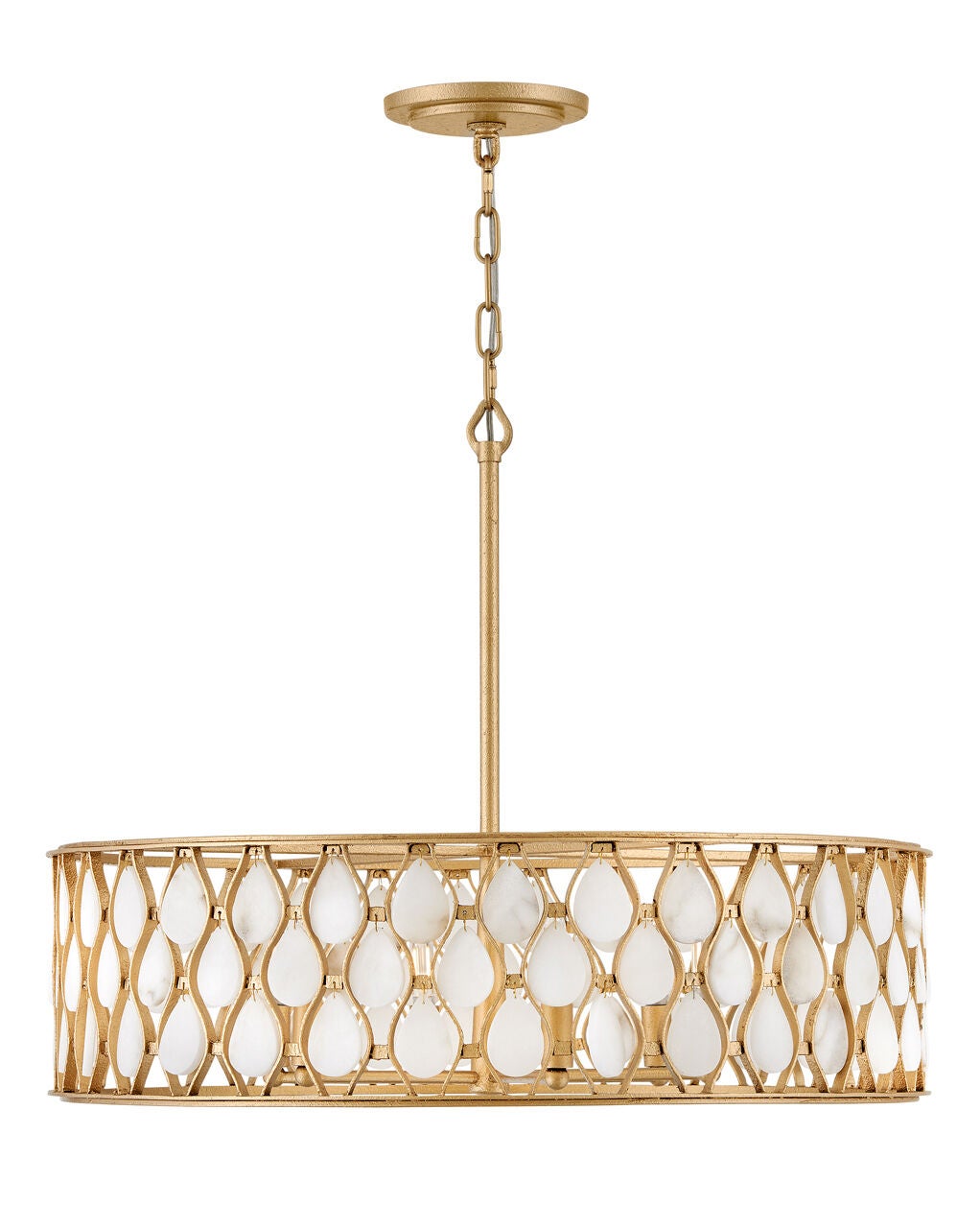 Estie FR41505PI - Medium Chandelier - Gold