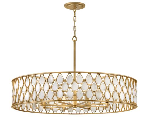 Estie FR41506PI - Large Chandelier - Gold