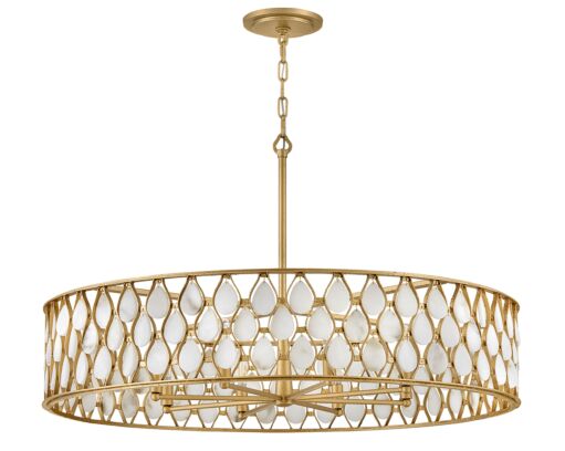 Estie FR41506PI - Large Chandelier - Gold