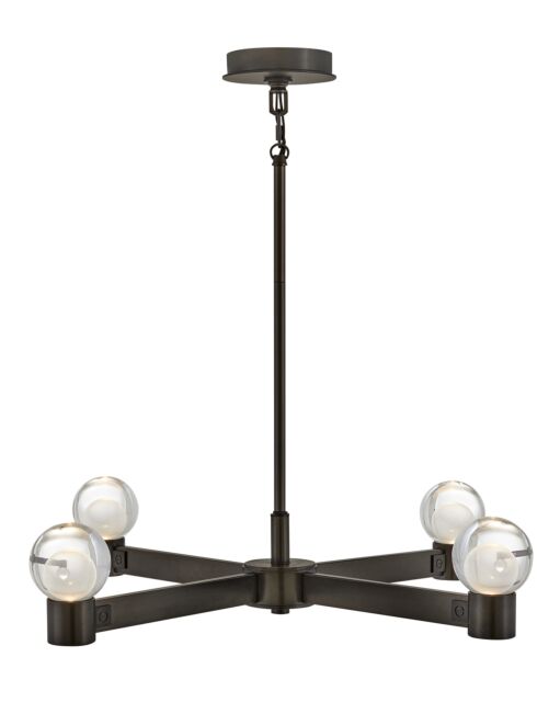 Lyric FR41545BX - Medium Chandelier - Black