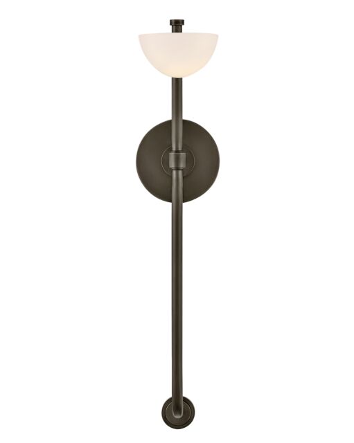 Merit FR42110BX Large Single Light Sconce - Black