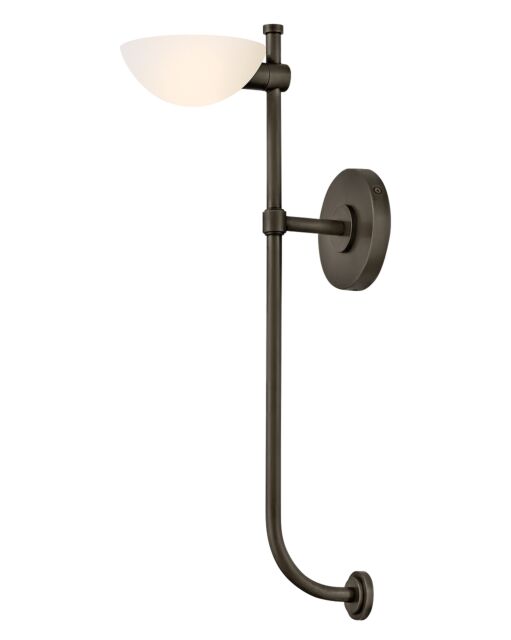 Merit FR42110BX Large Single Light Sconce - Black