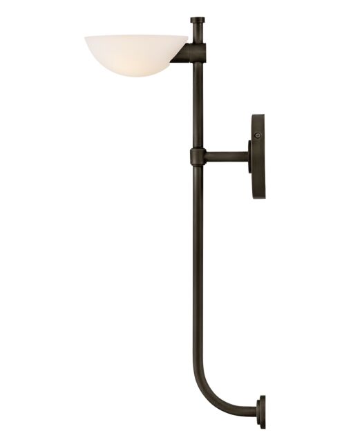 Merit FR42110BX Large Single Light Sconce - Black