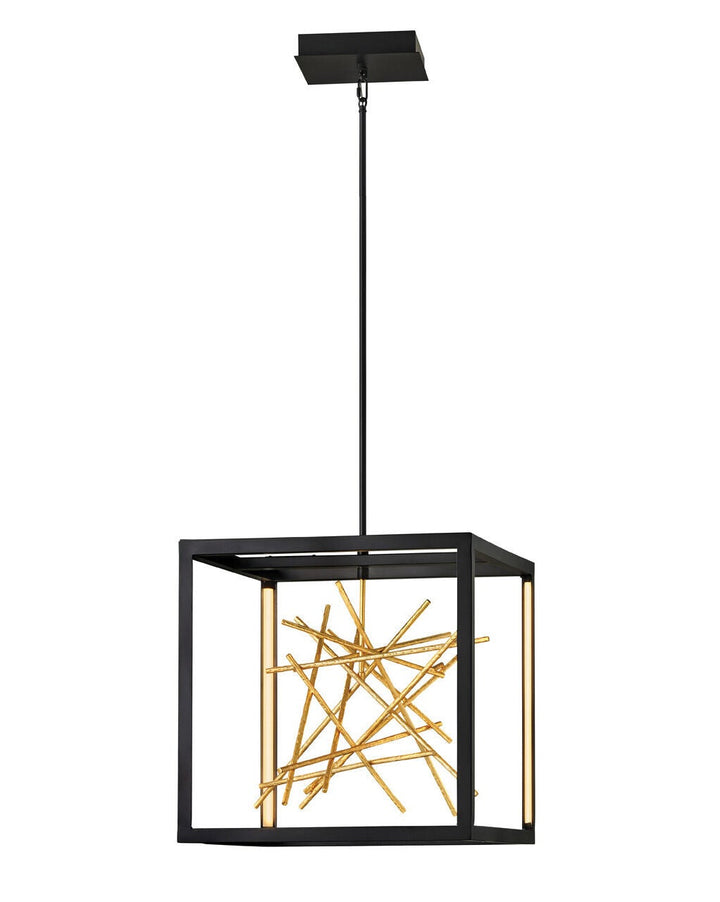 Styx FR46407BLK - Medium LED Open Frame Pendant - Black