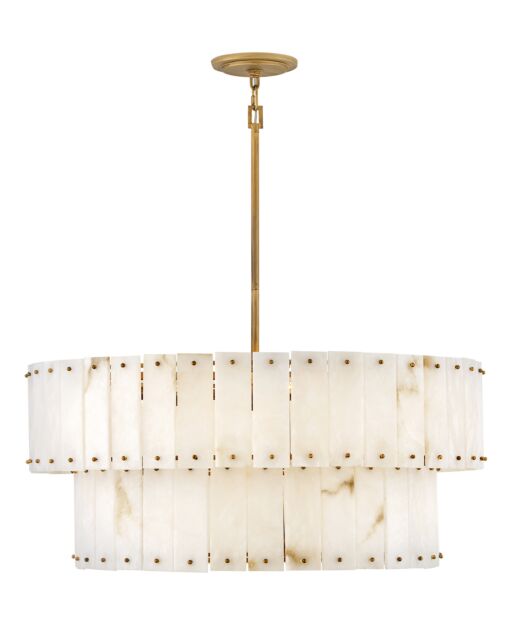 Simone FR47754BNG - Medium Drum Chandelier- Gold