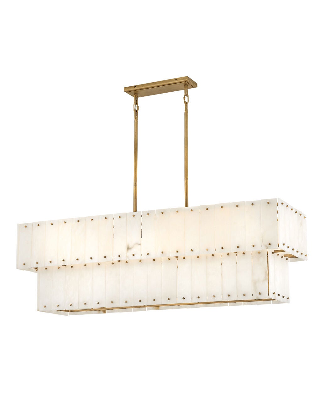 Simone FR47756BNG - Medium Eight Light Linear - Gold