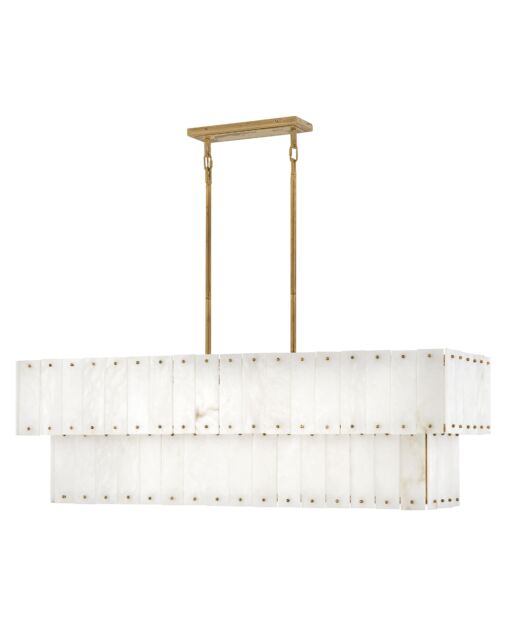 Simone FR47756BNG - Medium Eight Light Linear - Gold