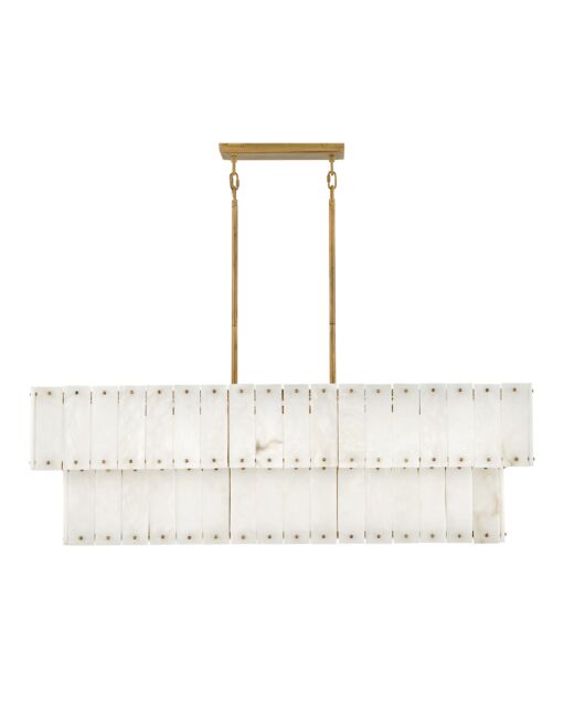 Simone FR47756BNG - Medium Eight Light Linear - Gold