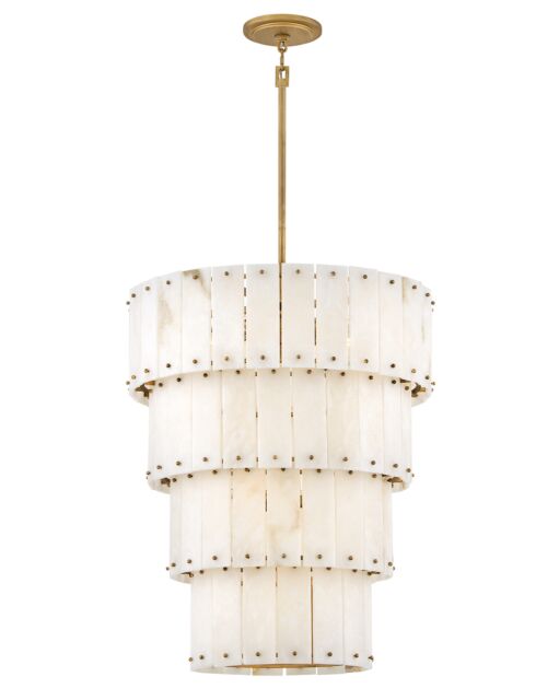 Simone FR47758BNG - Medium Multi Tier Chandelier - Gold