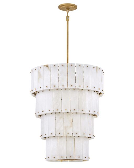 Simone FR47758BNG - Medium Multi Tier Chandelier - Gold