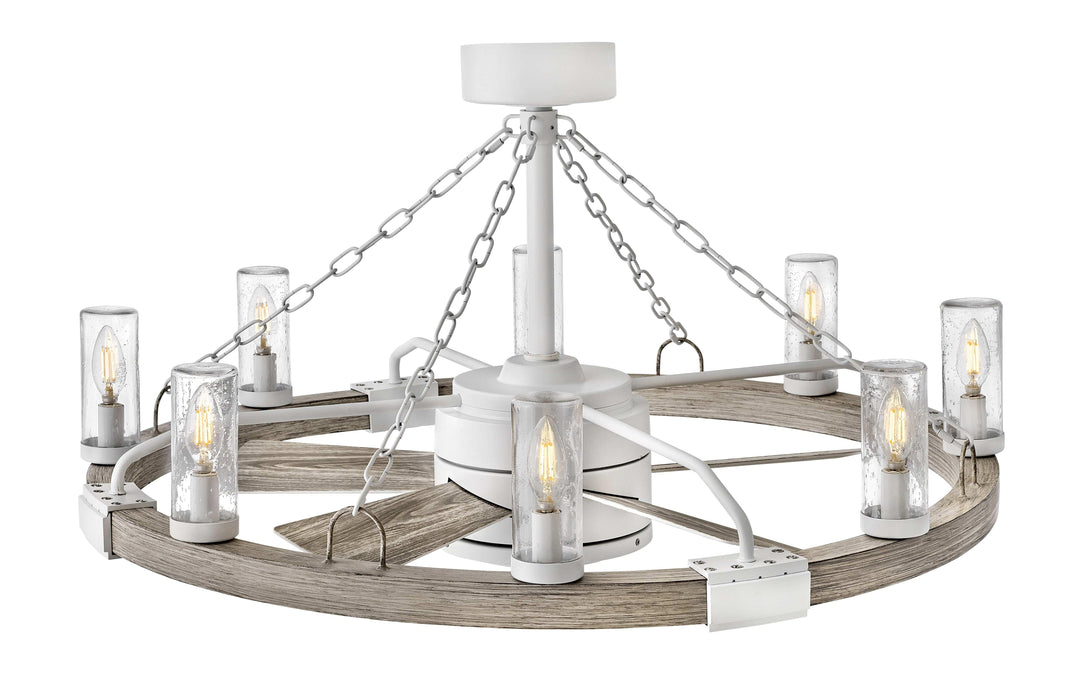 HINKLEY FAN Sawyer 36" with 28" LED Smart Fandelier - HINKLEY - HF902928