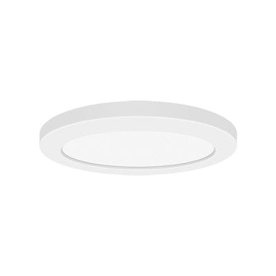 Lighting Spot 26 5” LED Disk Light Round Slim Surface Mount, 6W, 3CCT Selectable - White