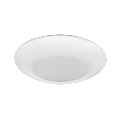 Lighting Spot 26 6” Selectable 3CCT LED Disk Light, 15W, 3CCT Selectable - White