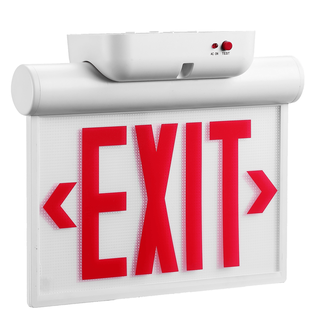 Lighting Spot 26 Dual Circuit LED Exit Sign - Red/Green