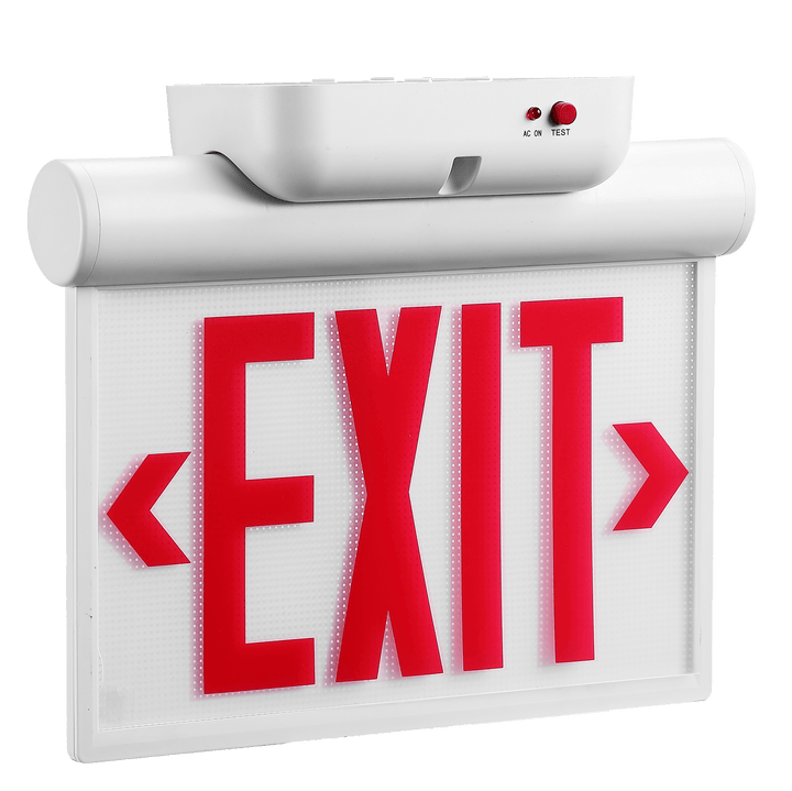 Lighting Spot 26 Dual Circuit LED Exit Sign - Red/Green
