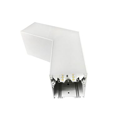 Lighting Spot 26 Selectable 3CCT Down Direct LED Linear Light 120º L-Connector (Hexagons)