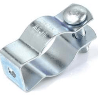 Purelite 1/2 INCH Conduit Hanger with Carriage Bolt and NutElectro-Galvanized, Thickness:1.2mm W/ UL+P1 mark, Must purchase carton quantities 400 pcs per carton