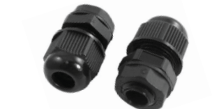 Purelite 1/2 INCH Plastic Cable Glands NPT Thread with Black WasherBlack Color,Cable Diameter:6-12mm, Must purchase carton quantities 100 pcs per carton