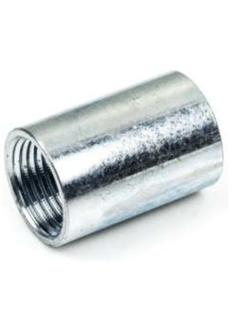 Purelite 1/2 INCH Rigid Coupling,Steel with Zinc Plated W/ UL+T1+EC mark, Must purchase carton quantities 300 pcs per carton