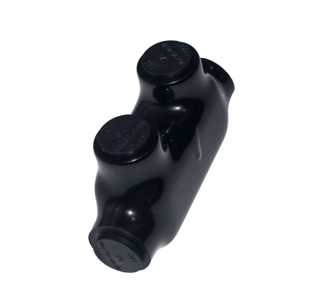 Purelite Purelite -  1 PORT WIRE CONNECTOR 3/06AWG, Black - Must purchase carton quantities, 10 pcs per carton