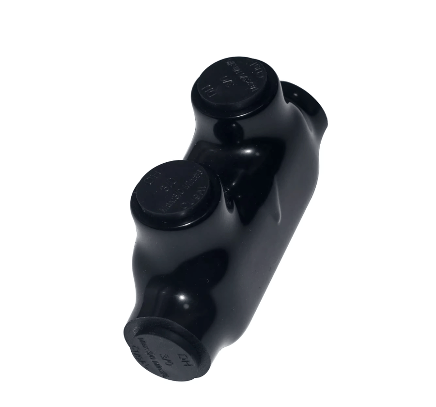 Purelite Purelite -  1 PORT WIRE CONNECTOR 3/06AWG, Black - Must purchase carton quantities, 10 pcs per carton