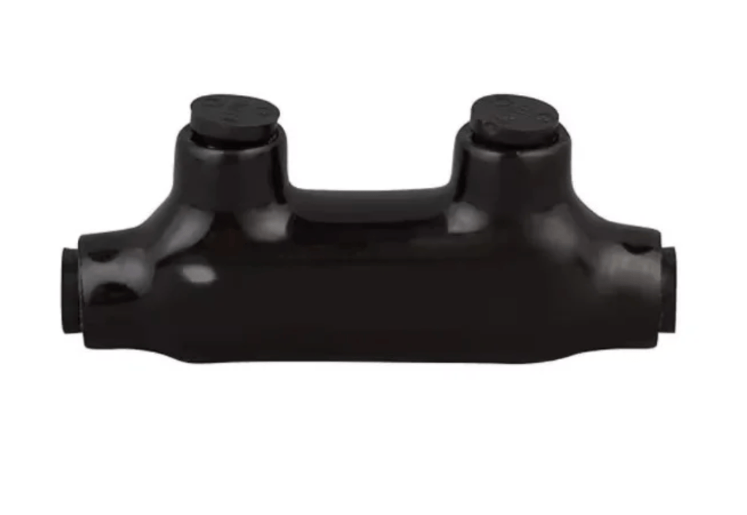 Purelite Purelite - 1 PORT WIRE CONNECTOR 4-14AWG, Black - Must purchase carton quantities, 20 pcs per carton