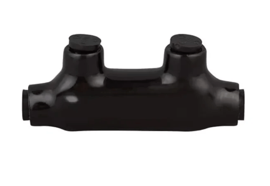 Purelite Purelite - 1 PORT WIRE CONNECTOR 4-14AWG, Black - Must purchase carton quantities, 20 pcs per carton