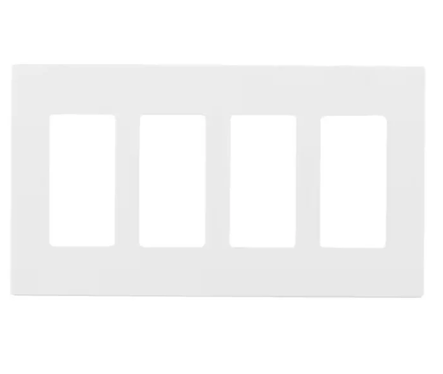 Purelite Purelite - Cover plate decorative, White - Must purchase carton quantities, 200 pcs per carton