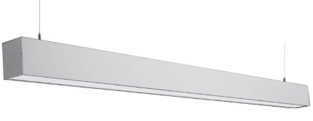 Rayco Lighting 4 FT. LED-ARCHITECTURAL LINEAR SUSPENDED DOWNLIGHT, 50W, 5CCT Selectable, AC120-277V - Black